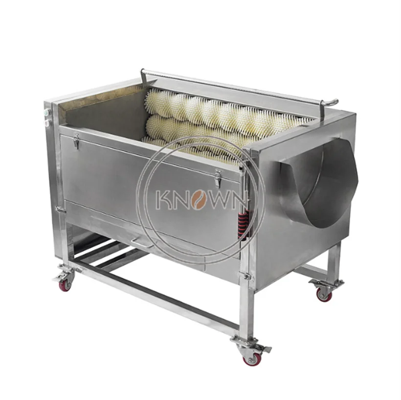 Commercial Potato Carrot Lotus Root Sweet Potato Automatic Cleaning And Peeling Machine Fruit And Vegetable Peeling Machine