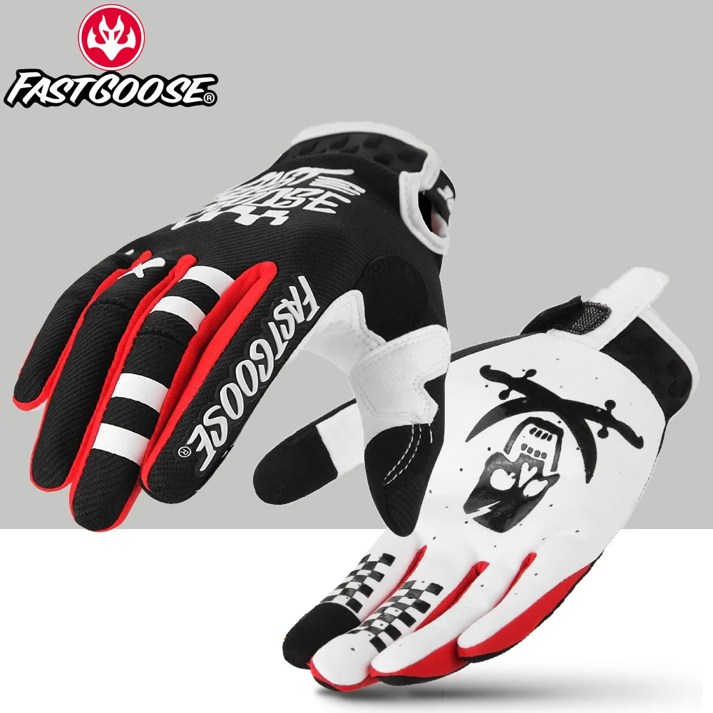 New Motorcycle Gloves Men Women Summer Breathable Motorbike Protective Touch Screen Gloves The Four Seasons