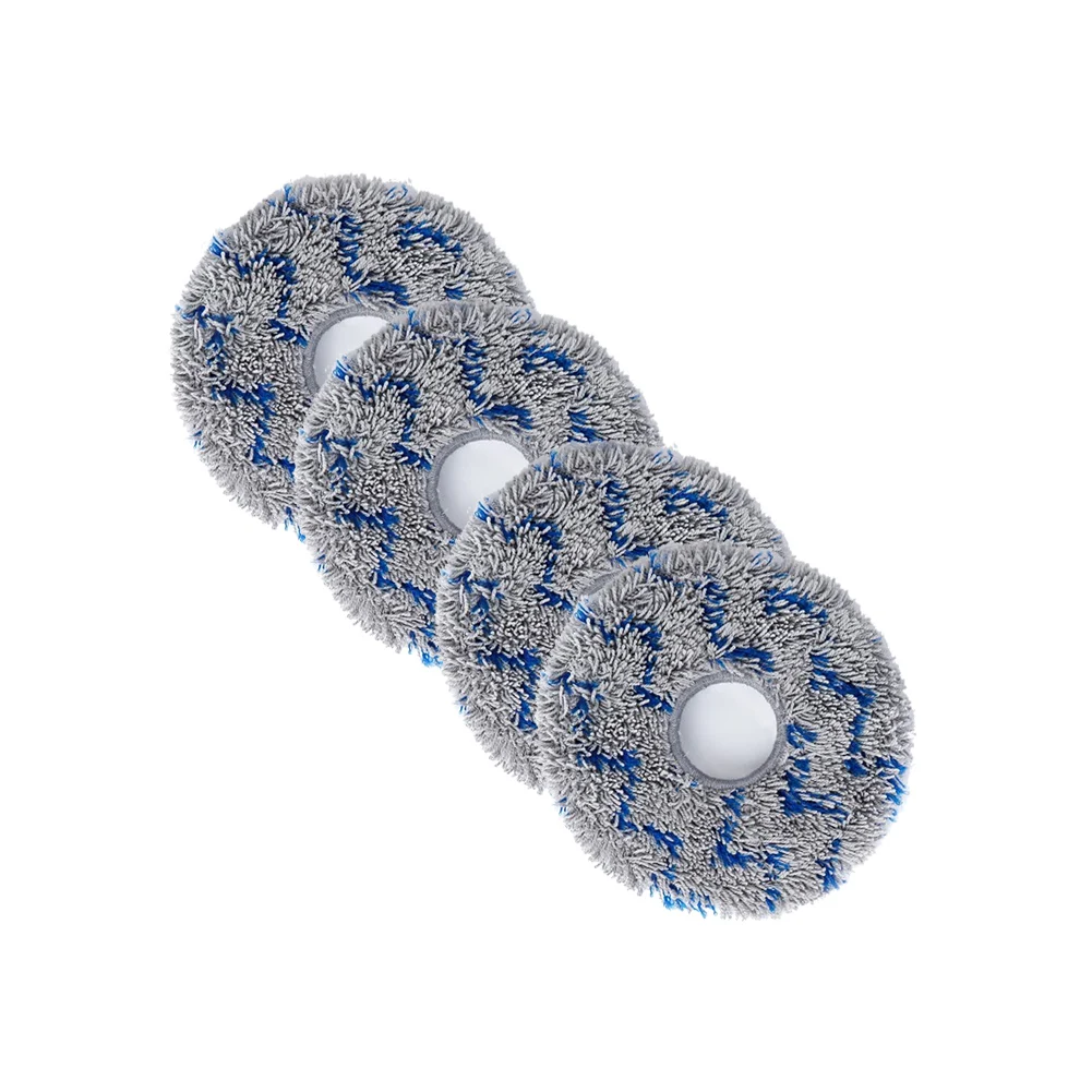 4PCS Vacuum Cleaner Mop Cloth Rag Pad For Ecovacs Deebot X1 TURBO OMNI Vacuum Cleaner Parts Accessories