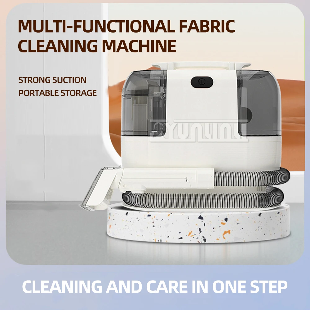 Household Carpet Washer Machine Curtain Cushion Cleaner Multifunctional Portable Fabric Sofa Cleaning Machine Home Appliance