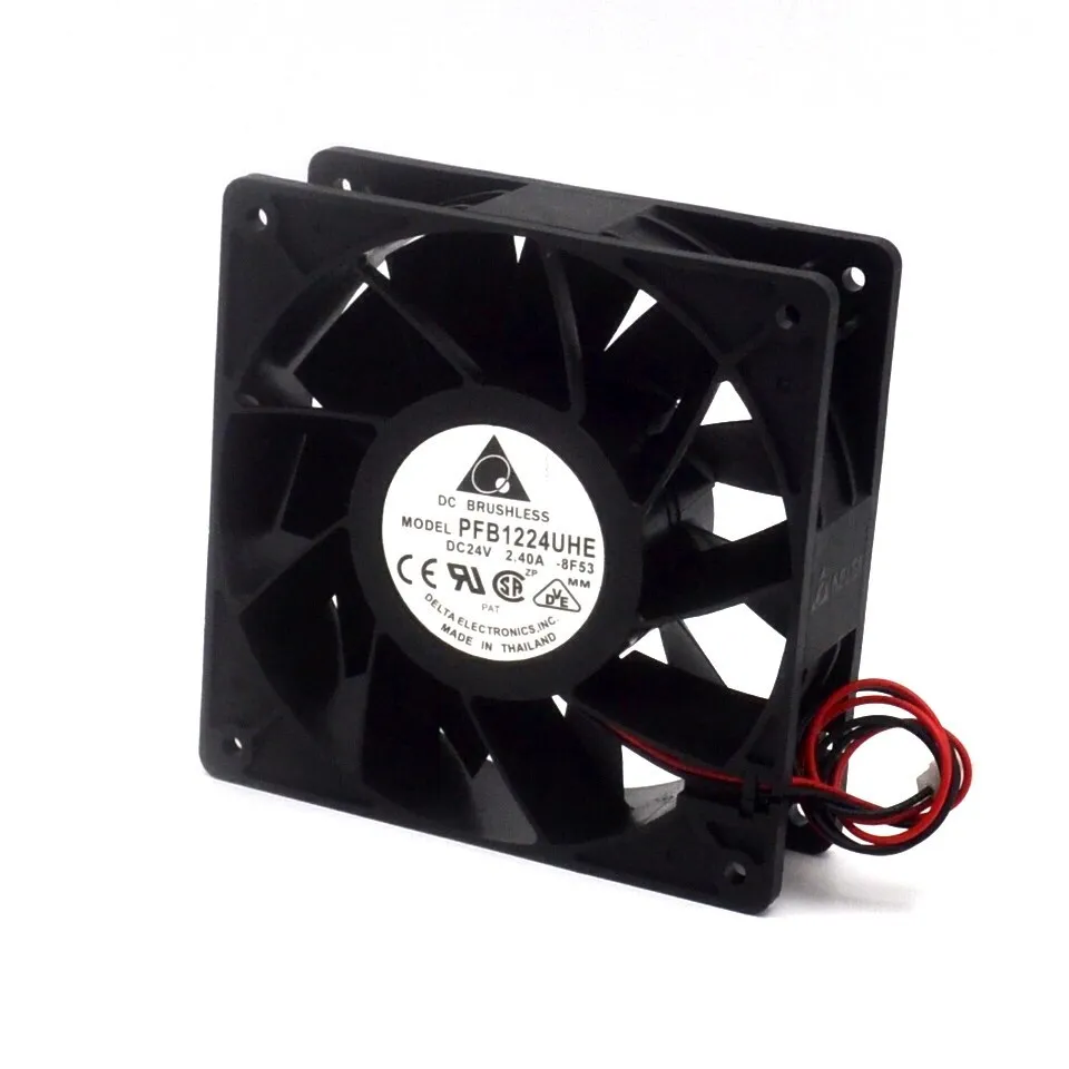 New and PFB1224UHE 120mm 24V 2.40A inverter cooling fan violence for Delta 120 * 120 * 38mm