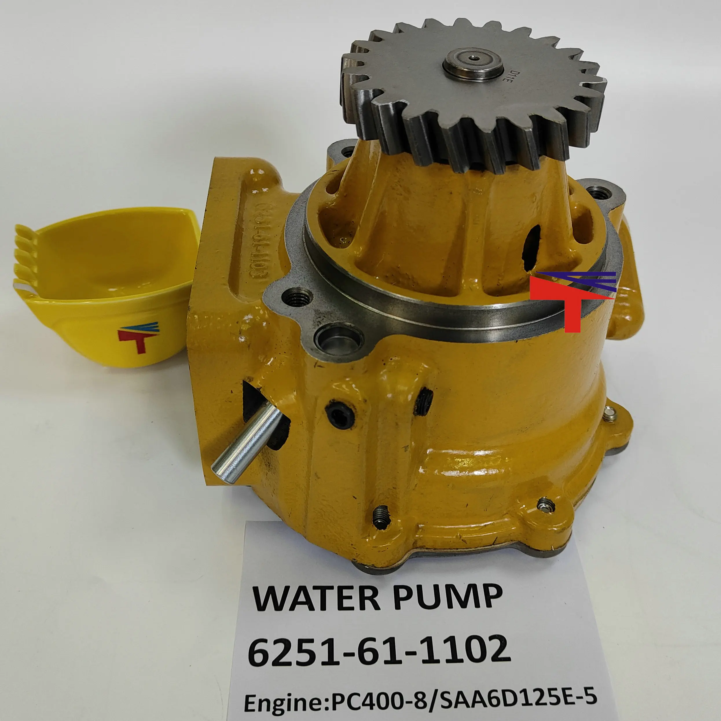 

Machinery engine Water pump 6251-61-1101 6251-61-1102 for engine SAA6D125E-5 excavator PC400-8 PC450-8 wheelloader WA470-6