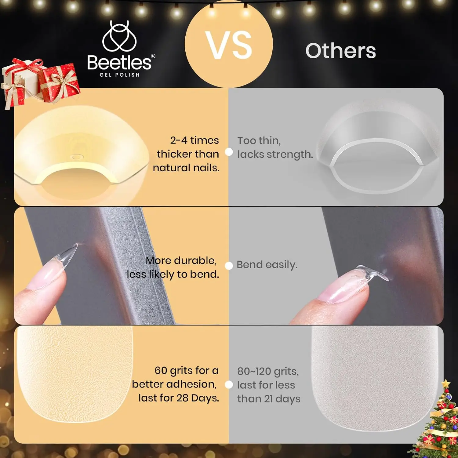 576Pcs Short Almond Nail Tips, 12 Sizes Soft Acrylic Press On Extensions DIY Salon Set