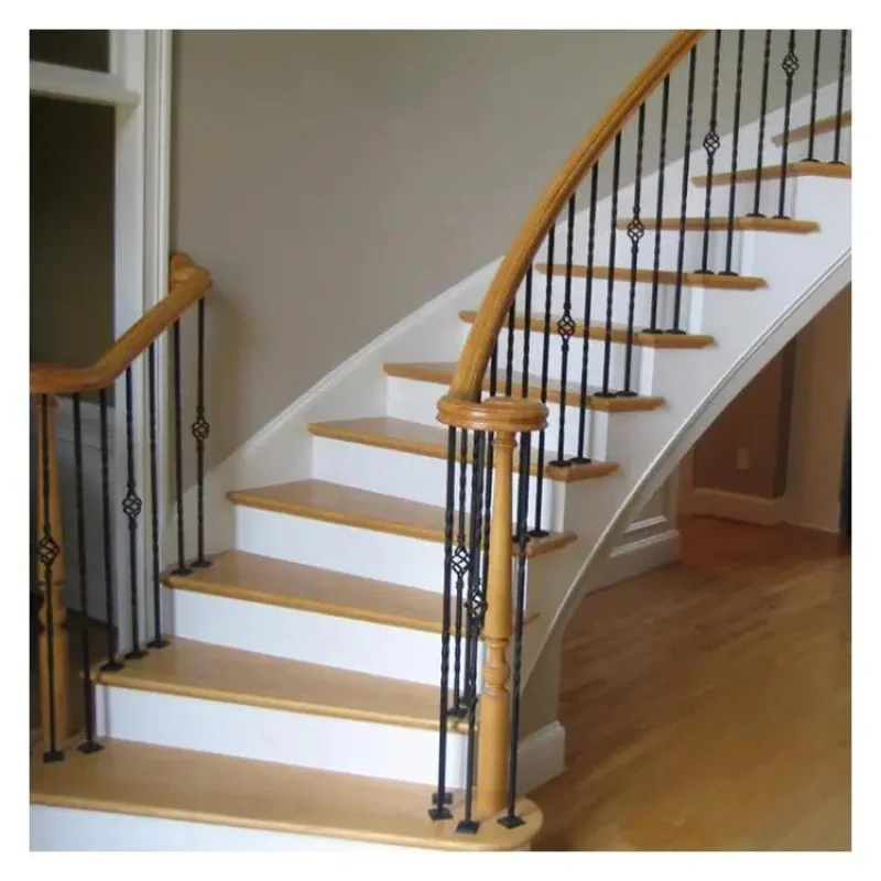 custom.High Stability Curve Staircase Wide Base  Reinforced Steps Safe Working at Height