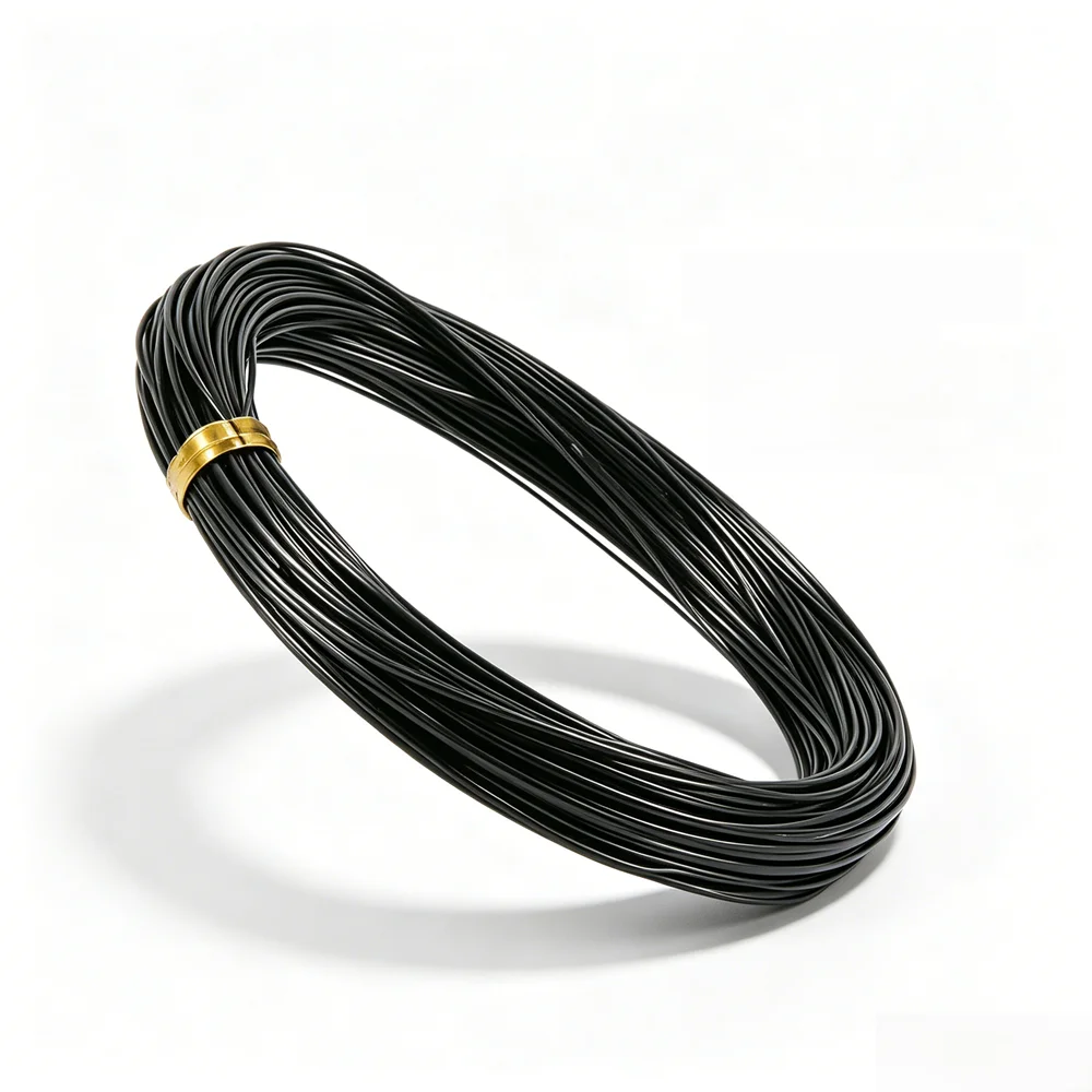 Black Soft Aluminum Bonsai Wire, Garden Plant Styling Wire 10M 30M