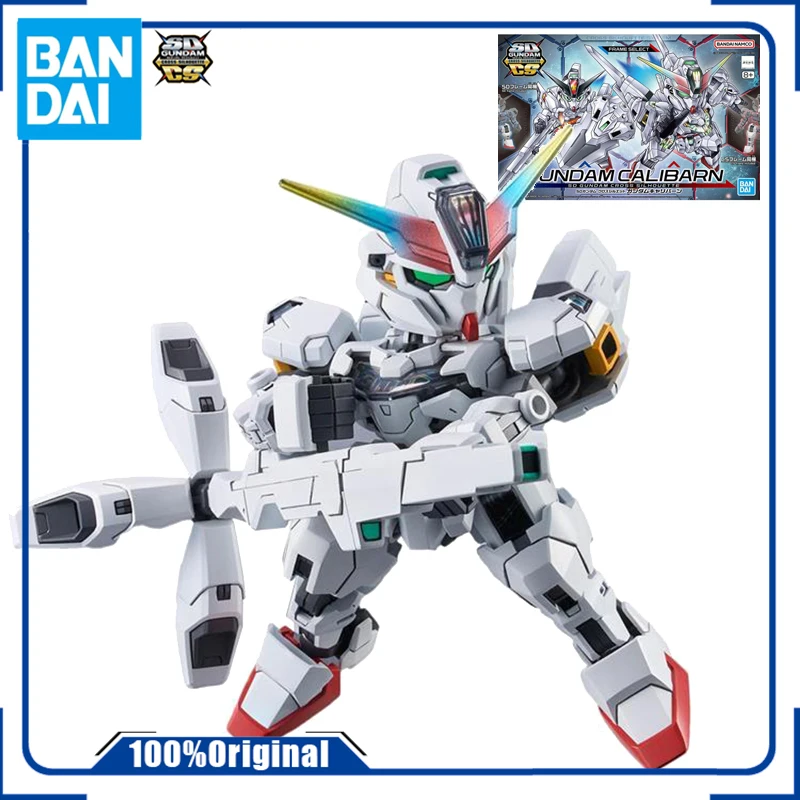 [In stock] Bandai  SD GUNDAM CROSS SILHOUETTE GUNDAM CALIBARN  Anime Action Figures Model PVC Collectible Model Gift for Boy