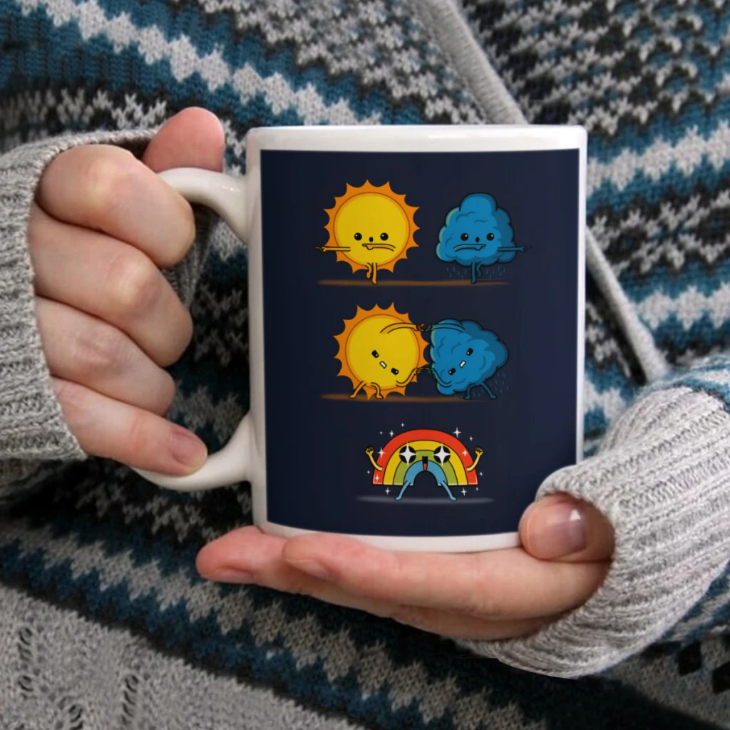 

Meteorological Fusion!Coffee Mug Tea Cup 11oz Coffee Cup Funny Birthday Ceramic Mug Personalized Cup