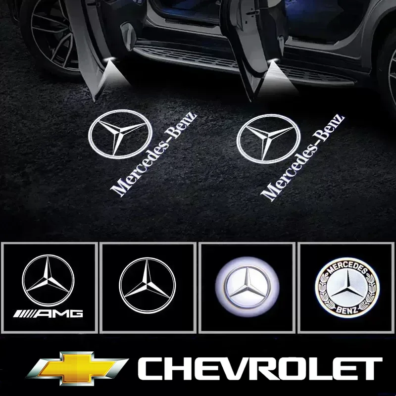 

Car Door Light Logo Laser Projector Ghost Shadow Welcome Light For Mercedes Benz CLA C117 C207 AMG CLS C218 W218 A207