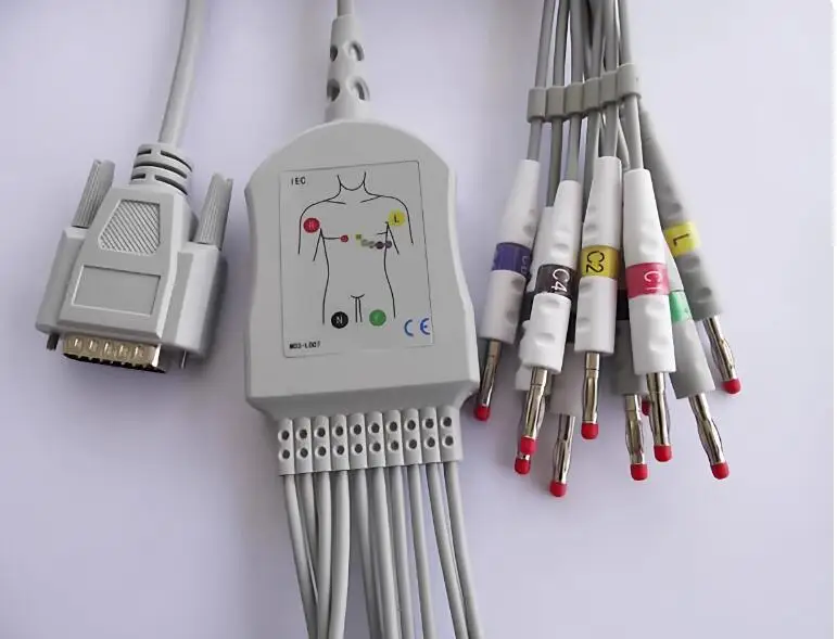 LiBang SE-300/SE-601/SE-1201/SE-12 ECG machine twelve lead wire