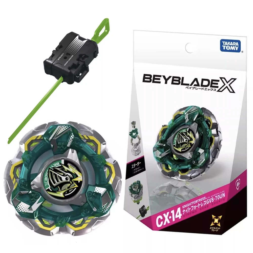 

Набор CX-14 Starter Knight Fortress GV8-70UN, НОВЫЙ, в оригинальной упаковке, Оригинальный TAKARA TOMY BEY X