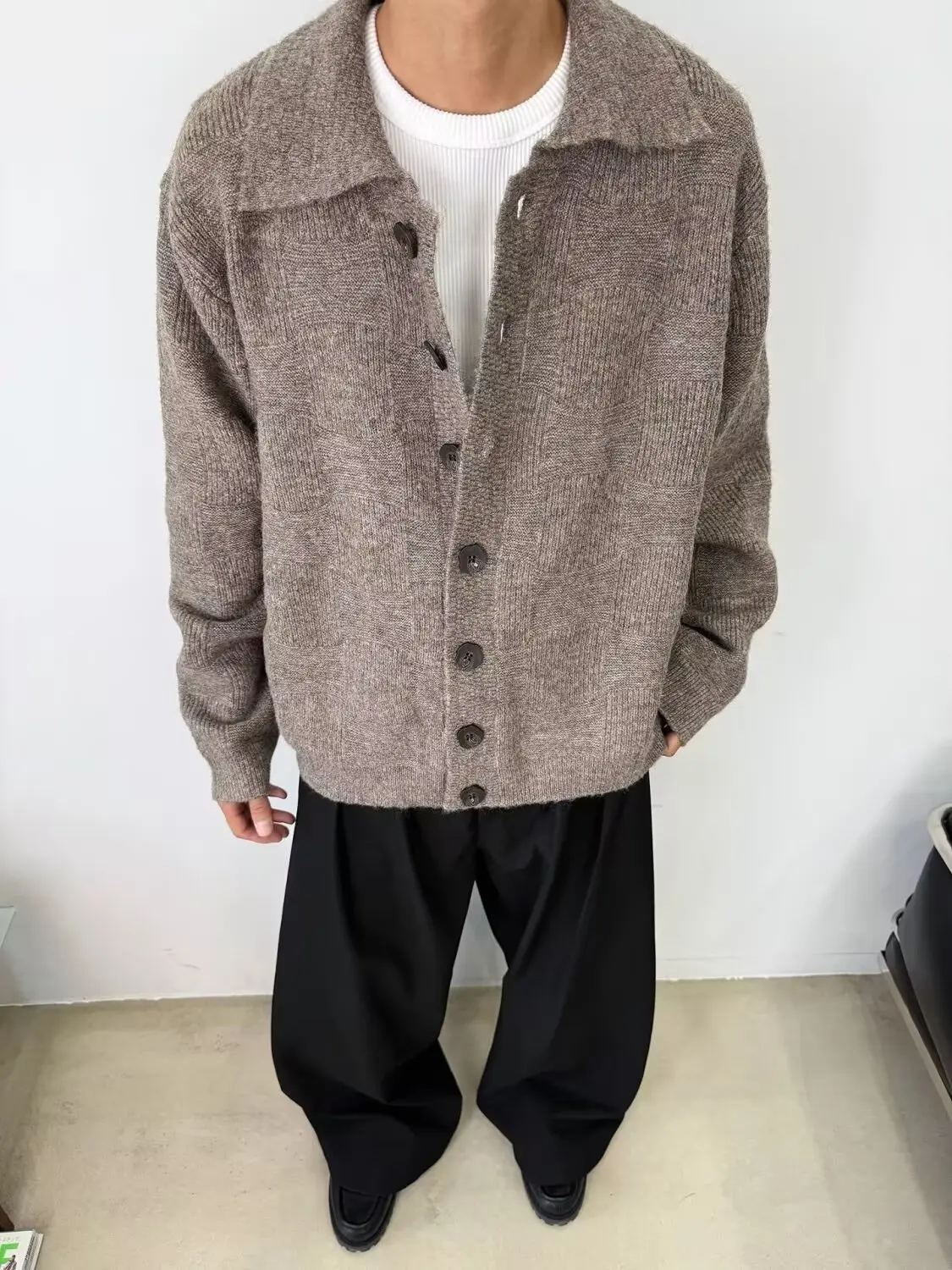 Ay Knitted Open Car… - image