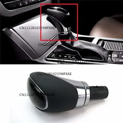 Gear Control Shift Handle Black High Glossy A/T Gear Shift Knob 46720C1200 For Hyunai Sonata LF 2015 2016 2017 2018 46720-C1200
