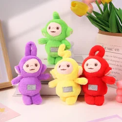 Cute Plush Teletubbies Doll Keychain Pendant Doll Schoolbag Charm Children's Small Gift