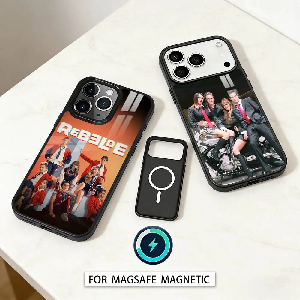 

R-RBD R-REBELDE V-V Phone Case For iPhone 17,16,15,14,13,12,Pro,Max For Magsafe Magnetic Wireless Charging