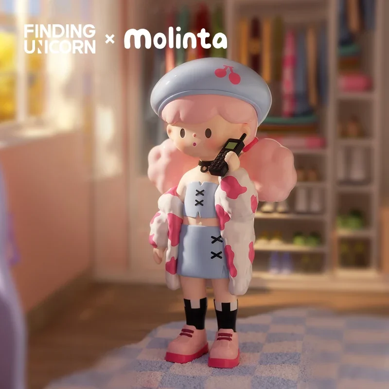 Znalezienie Jednorożca Molinta Klub Gossip Seria Blind Box Mystery Box Zabawki Lalka Śliczne Figurki Anime Akcji Ozdoby na Biurko Prezent