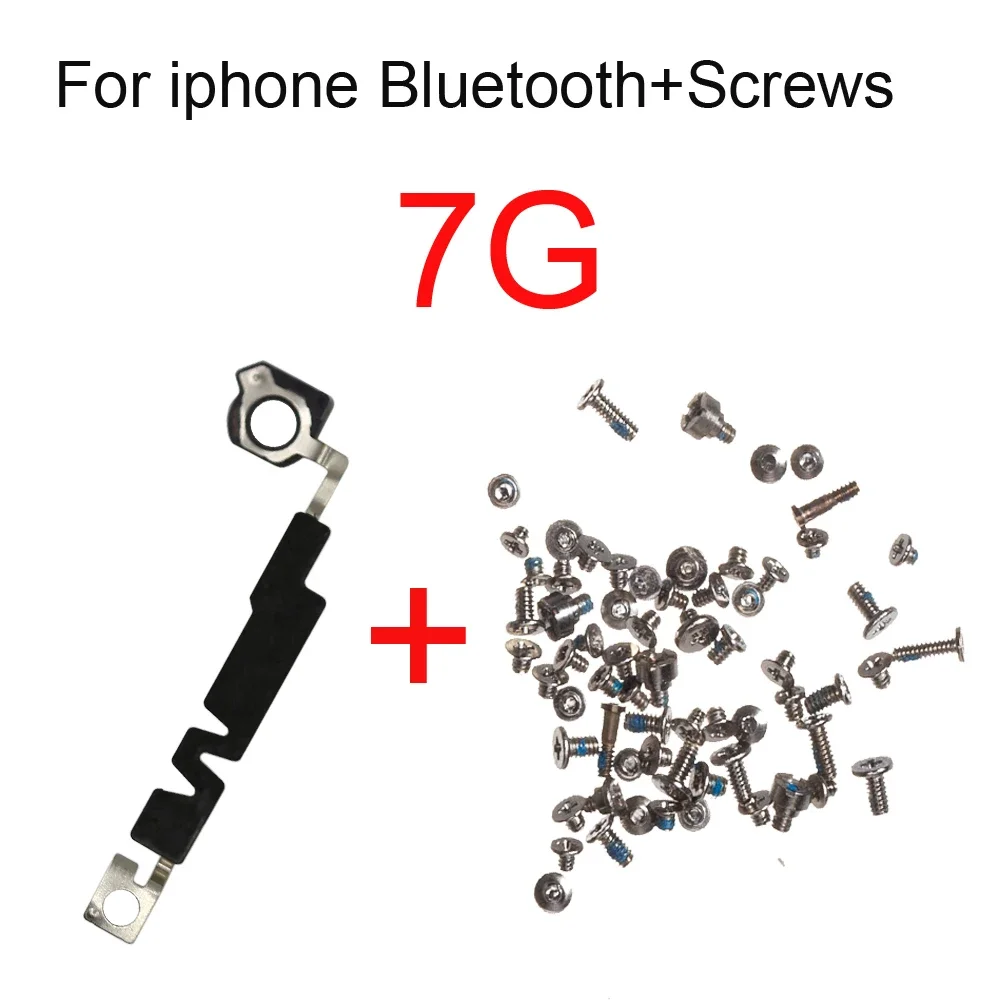 NFC Camera Clip Bluetooth + Full Screws For iPhone 6 6s 7 8 Plus Bluetooth Signal Antenna Flex Cable