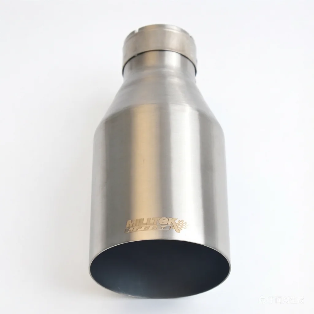 Image of MILLTEK SPORT Matt 304 Edelstahl Universal Auspuffblende Auto Schalldämpfer-Endrohrsystem 1 Stück für Fahrzeuge