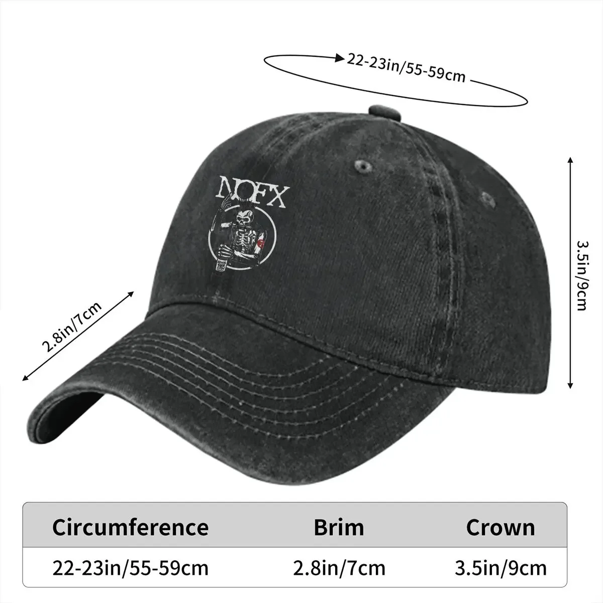 Drunk Hip Hop Baseball Caps Male Funny Sports Cap Male NOFX Cotton Band Sun Shade Hats for Men Women