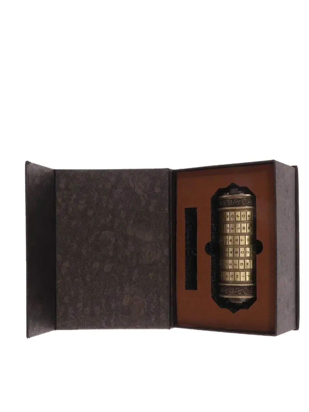 Code jouets métal Cryptex serrures Da Vinci jouets éducatifs cadeau de saint valentin cadeaux de mariage fête des mères lettre mot de passe évasion