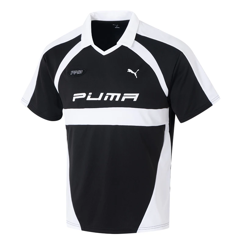 

Puma Neutral - FOTBALL JERSEY - Black Short T-shirt 63124201