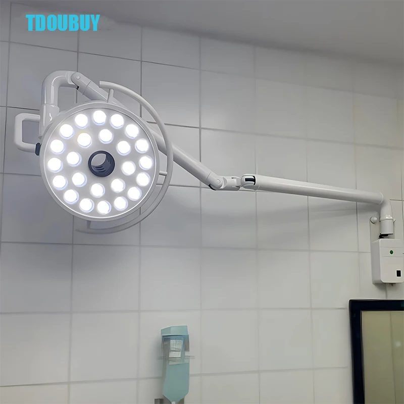 72W LED stomatologia zimne światło lampa bezcieniowa chirurgiczna lampa ścienna piękna tatuaż dla zwierząt domowych bez cienia