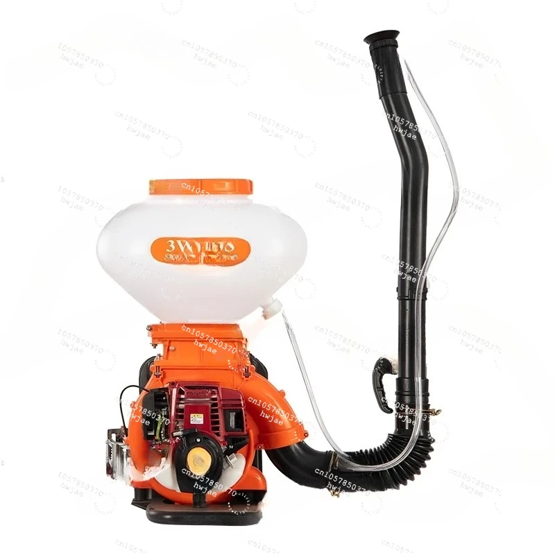 Four-Stroke Backpack Dry Powder Sprayer for Garden Planting And Agriculture Use Particle Spray Application in Garden And Farming