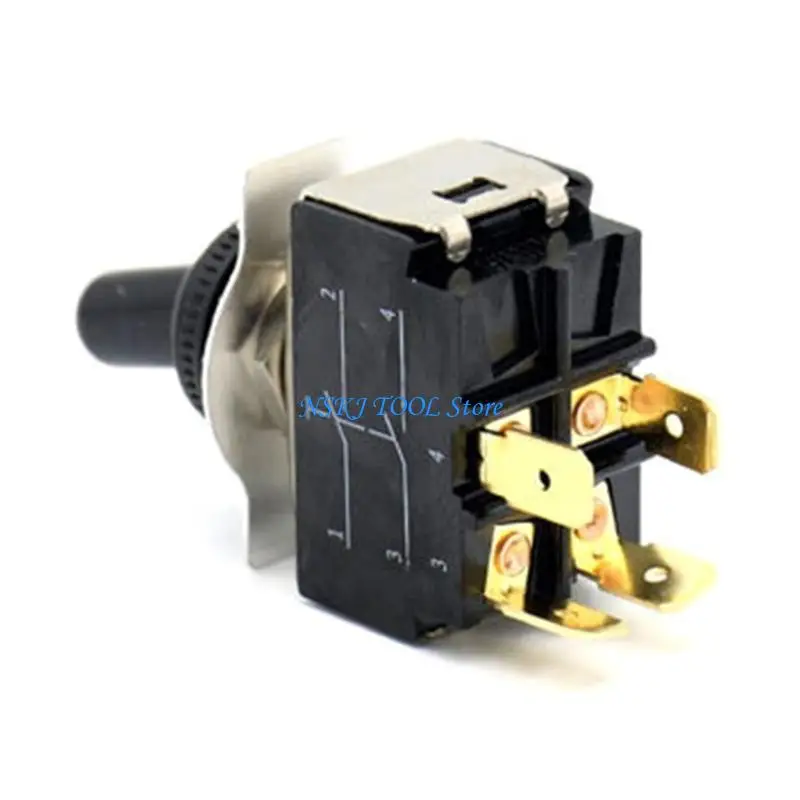 L8RC Practical 4 Pin 2 Position Locking Levers Switches Accessory With Rocketed R58 and Espressos Machine Easy Setups