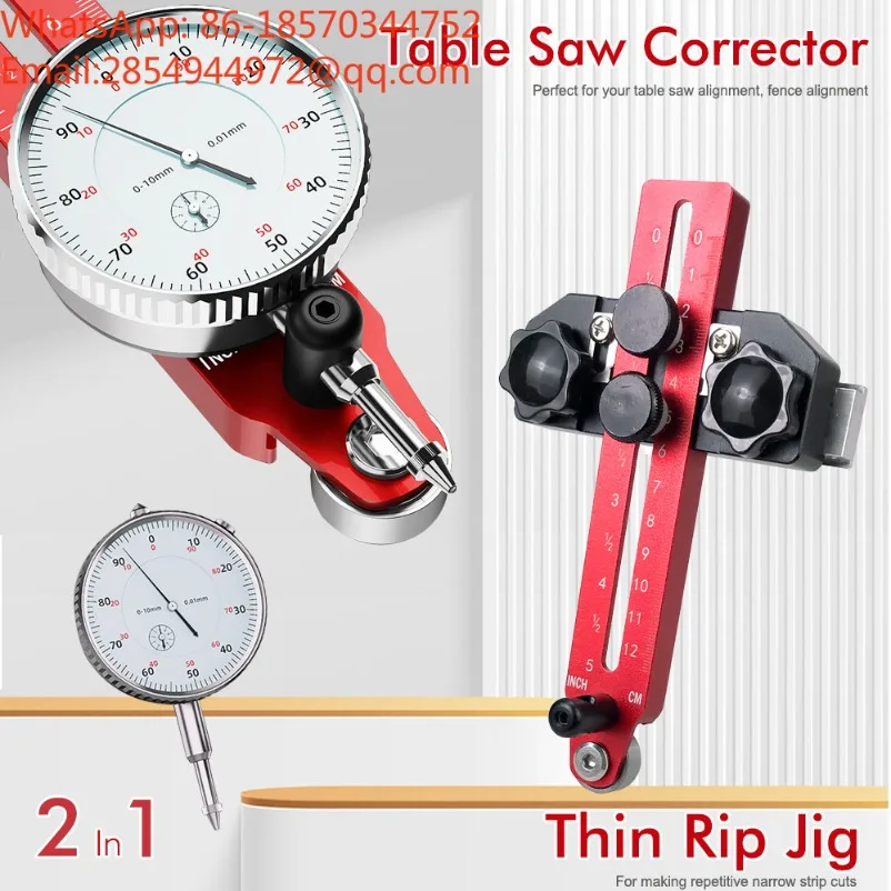 Saw Corrector, Saw Blade Parallelism Positioning Assistant, Panel Cutting Machine Saw Table Measurement Tool