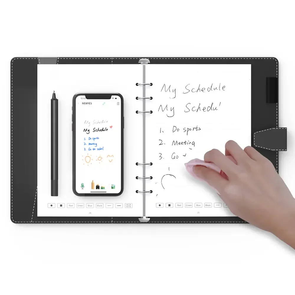 

Synchronous Handwriting Digital Smart Notebook Sync Digital Smart Pen Recording Playback Digital Notebook With App