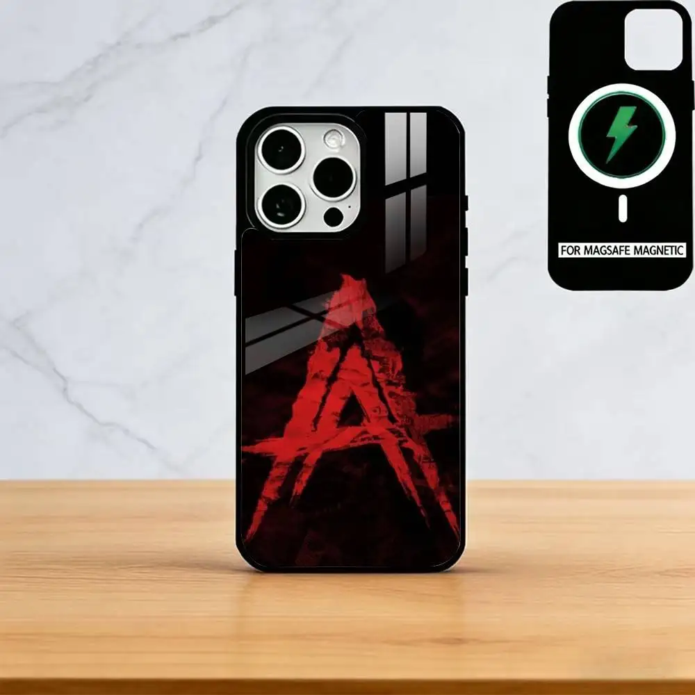 A- Anuel AA R-Real Rapper Phone Case For iPhone17,16,15,14,13,12,11 Plus,Pro Magnetic For Magsafe Wireless Charging