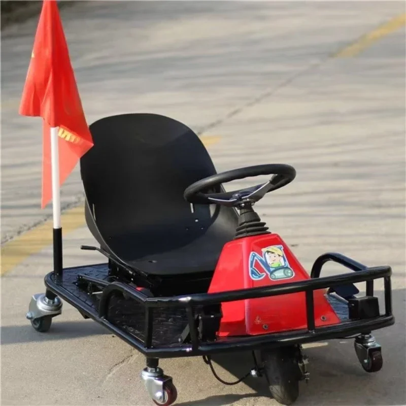 

New electric go-kart, suitable for children over 5 years old and adult playground electric drift cars