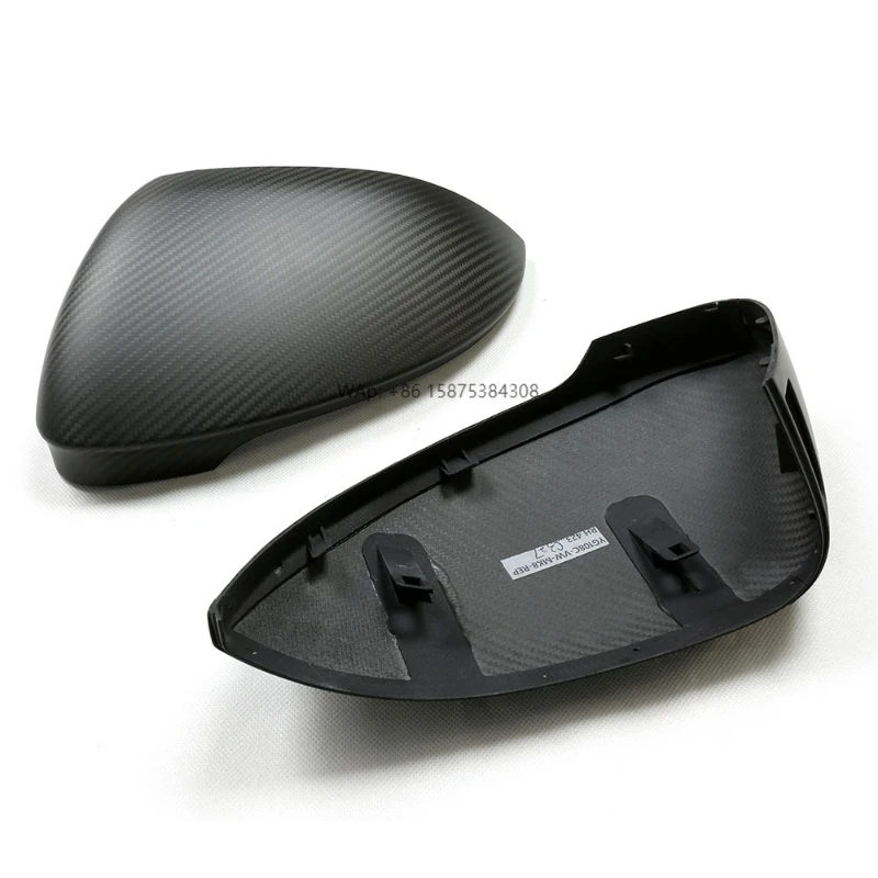 

Perfect Fitment Dry Carbon Mirrors W/lane Assist for Golf 8 Mk8 R Gti Full Real Carbon Fiber Mirror Covers