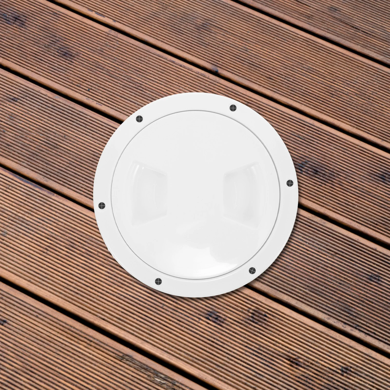 

Round-Shape Durable Pc Non-Slip Kayak Plastic Boat Hole Cover Yacht Inspection Hole Cover Boat Rv Marine Accessory