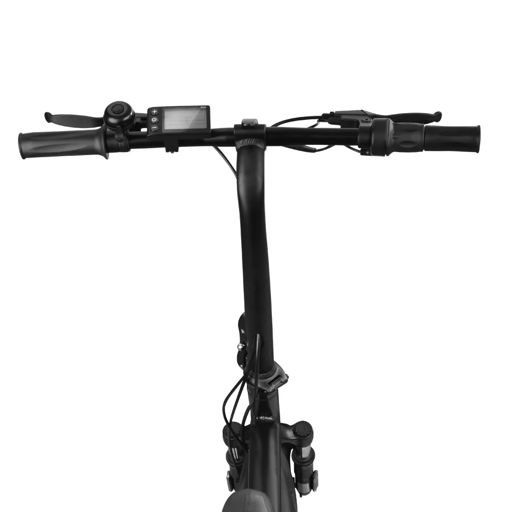 New Light Cheap Electric Dirt Mountain Bike Adult Aluminum Alloy 14 Inch Fat Tire Electric Folding Bike