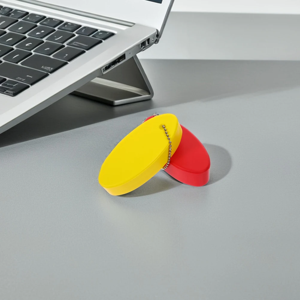 

4 Pcs Key Ring Foam Float Keychain Floating for Boating Small Pendant Keychains Charm