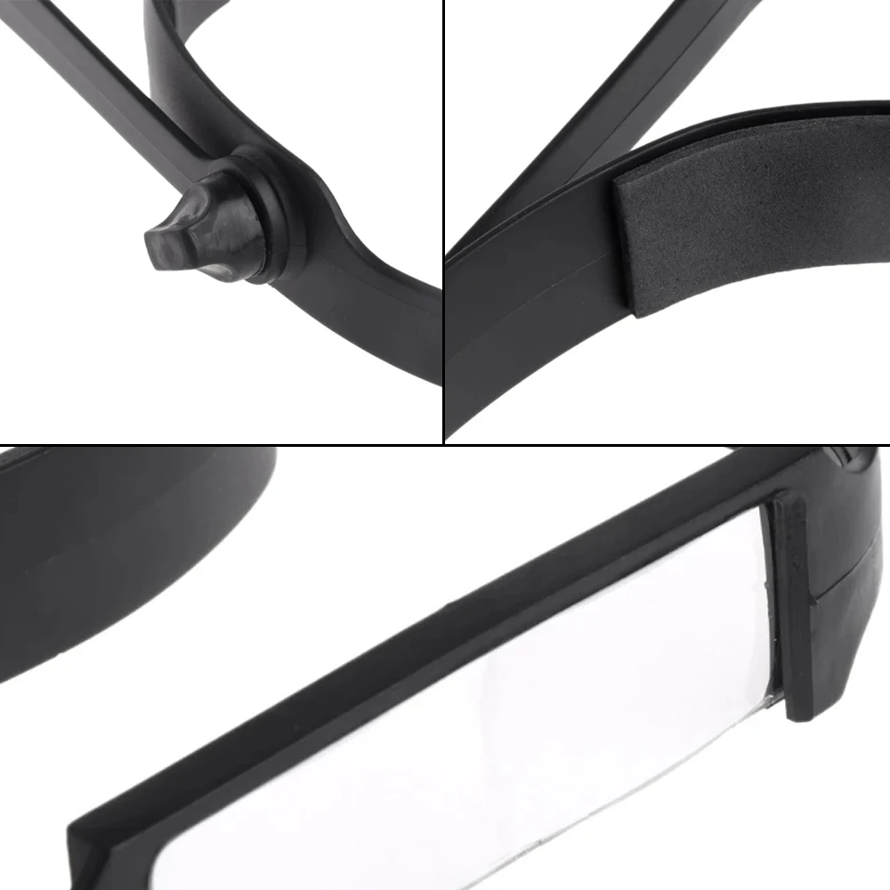 Headhold Magnifier Hands Free Headband Magnifying Glass Lens 1.6X 2X 2.5X 3.5X Reading Eye Repair Magnifier Dropshipping