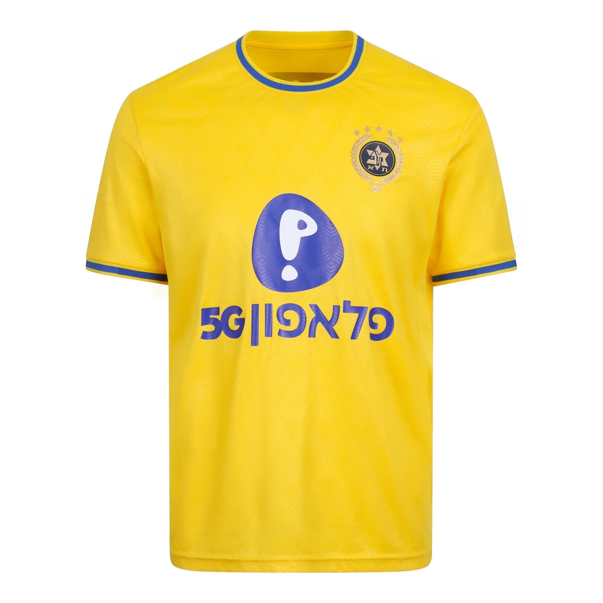 26-27 Maccabi Tel Aviv Football Jersey Shirt, Men Summer New 3D Print Sports Tshirt, Training Breathable Quick Drying Sweatshirt