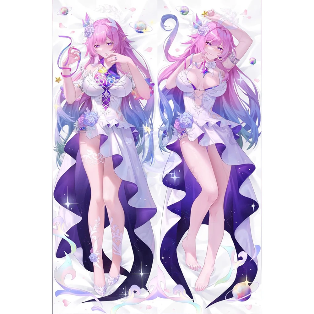 Honkai Star Rail Cyrene Cartoon Pink Dakimakura Cover Hugging Anime Pillowcase Bedding Hugging Pillowcase Otaku Cushion Covers