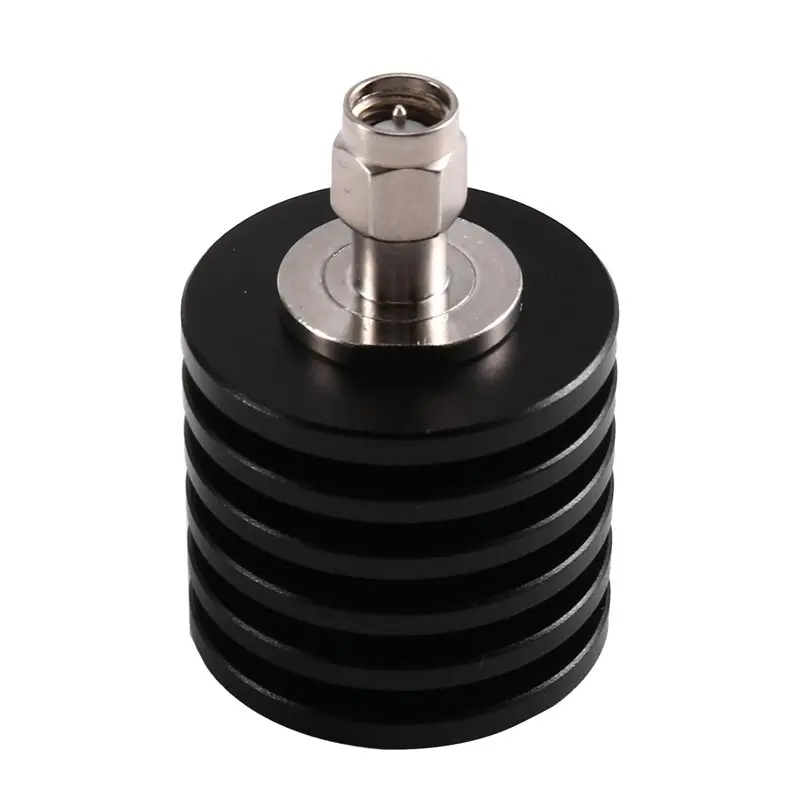 DC-3Ghz 50Ω For SMA Male Connector RF Coaxial Dummy Load Resistor 5-100W Round Tool Accessories High-Quality-A45M