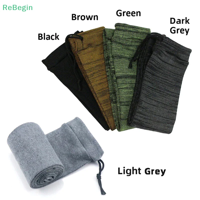 140cm Moistureproof Gun Socks Flexible Design Knit Hunting Shooting Socks For Rifles Scopes Pistol Grips Tactical Accessories