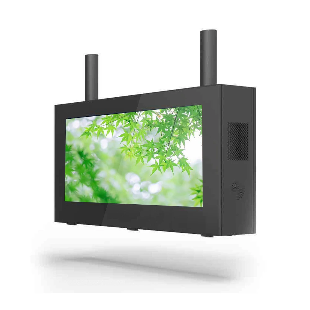

32 Inch Outdoor Wall Mount Advertising Machine 2500 High Brightness Waterproof Function Screen Support Customize Digital Signage