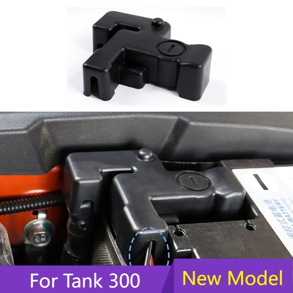 

For Great Wall Tank 300 2021-2024 Car Special Accessories Battery Negative Electrode Protection Cover Battery Dust Cover