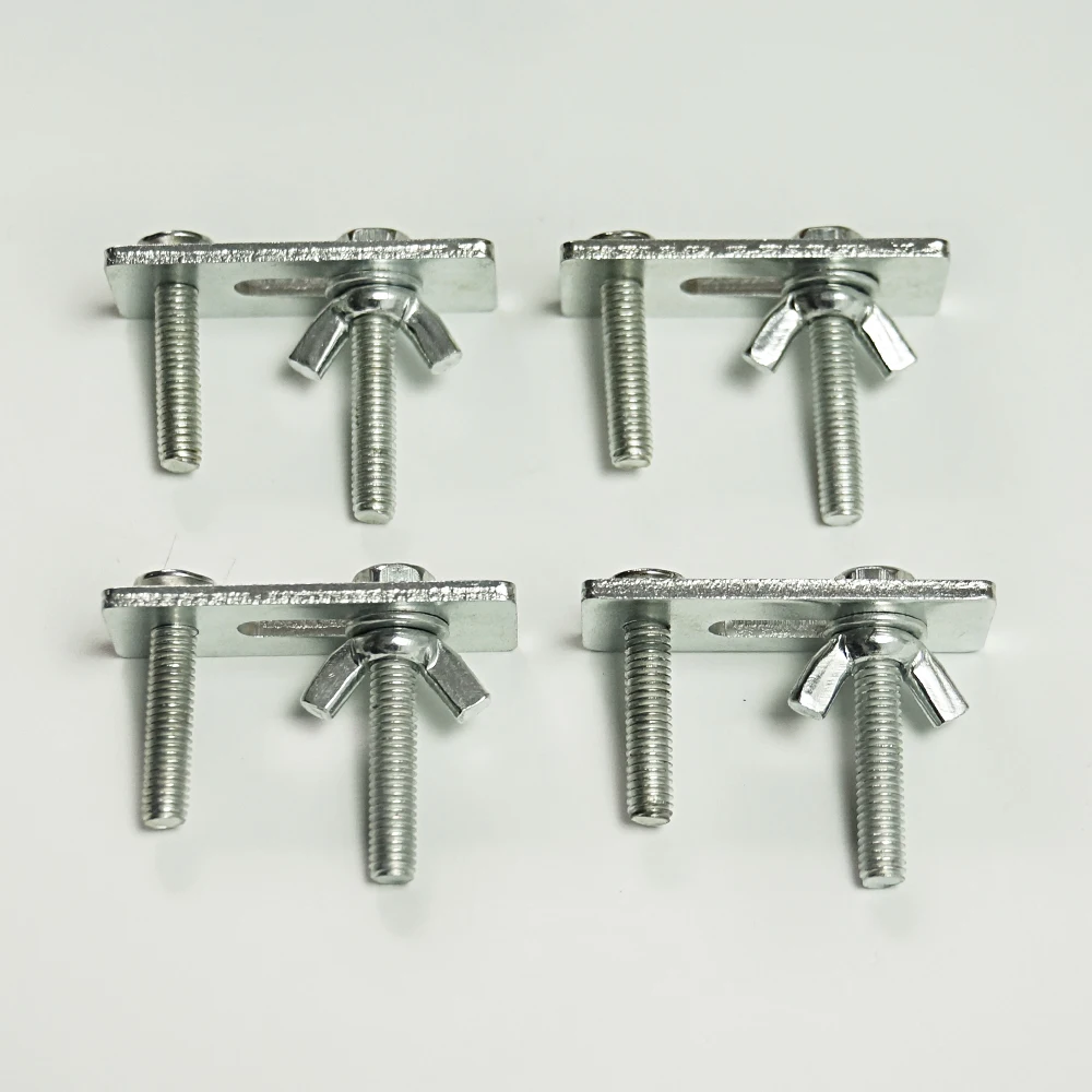 CNC Engraver Parts Work Table Metal Clamp 4pcs/Lot Chuck Clamp Plate CNC Router Fastening Platen Router Fixture