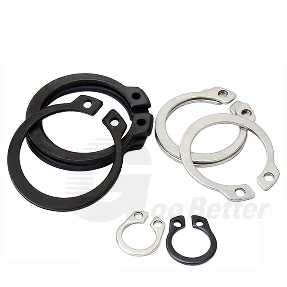 

C Type External Circlip Retaining Rings for Shaft Circlip Snap Rings M6-M150 Stainles Steel 65mn C Type Retaining Clip Snap Ring