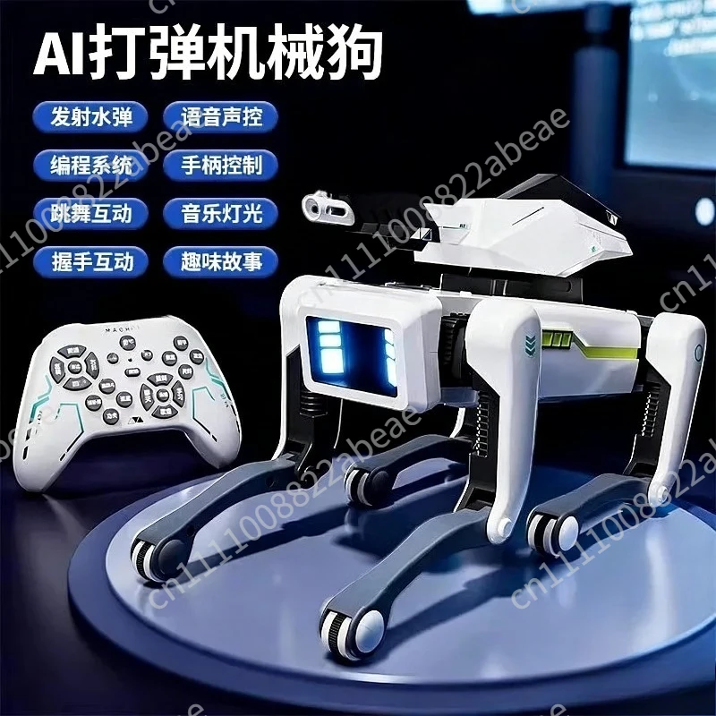 Simulation Intelligent Machine Dog Voice Dialogue High-tech Artificial Mobile Phone Remote Control Programming