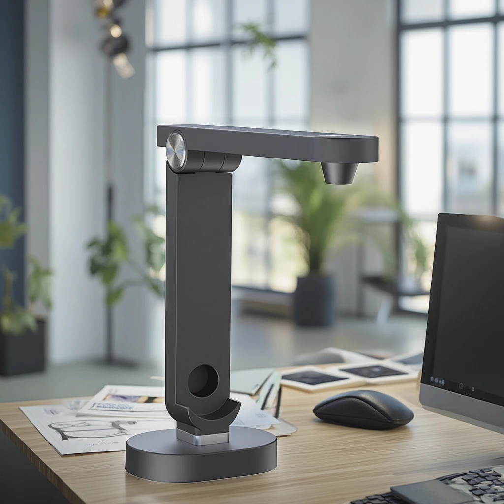 

S1000C A4 Portable USB Document Camera Scanner 10MP High Quality Multi-Language OCR Office Scanning for Android/Windows