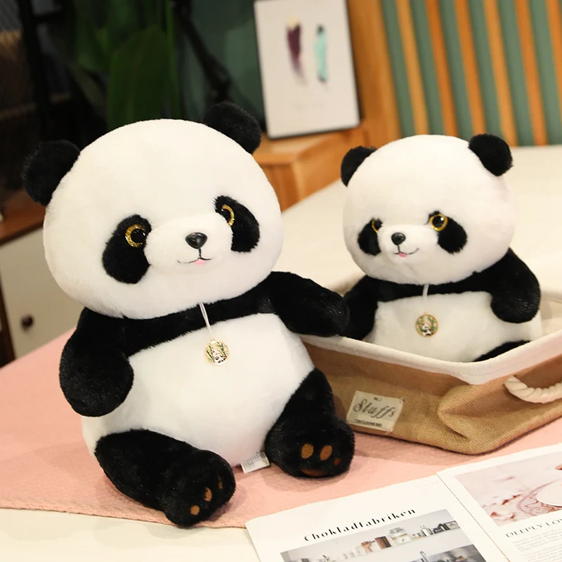 

30/40/60cm Cute Pudding Panda Plush Toy Kawaii Stuffed Animals Pandas Plushies Doll Anime Soft Kids Toys for Girls Birthday Gift