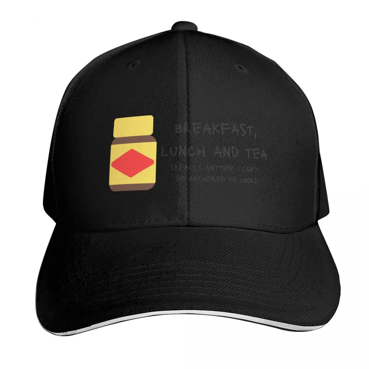 Vegemite lover Baseball Cap Snapback Flat Bill Strapback Dad Hat Six Panel Structured Crown