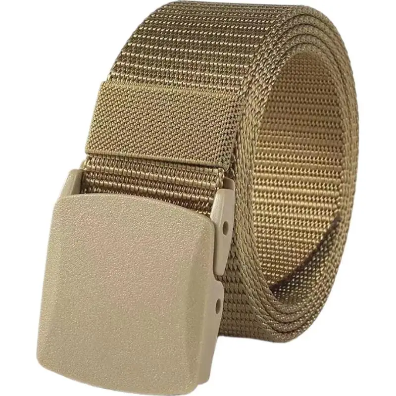 1/2 Stück Nylon-Canvas-Hüftgürtel für Herren, elastischer Gürtel, militärischer taktischer Schnallengürtel zum Wandern im Freien, Stretch-Gürtel mit Schnellverschluss – Detail 4