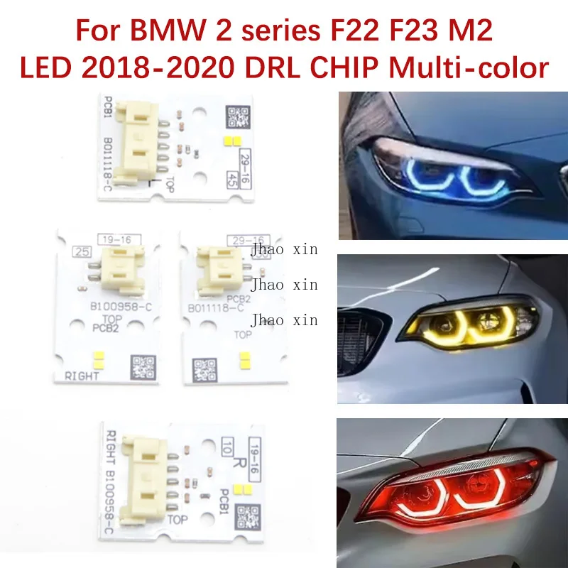 Ballast Multi-Color For BMW 2 Series F22 F23 LED Car Headlights DRL CHIP 2018-2020 Angel Eye Module 63117470425 63117470426